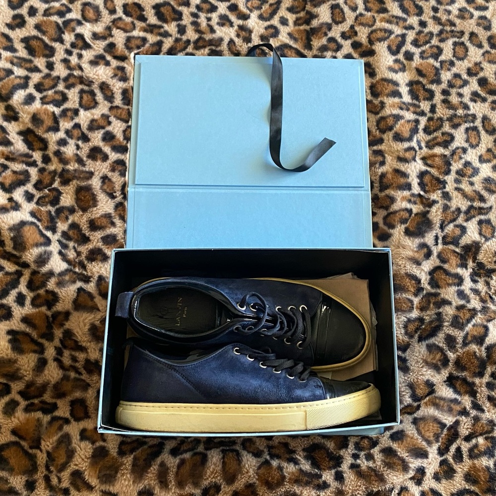 Lanvin Custom Navy shoes